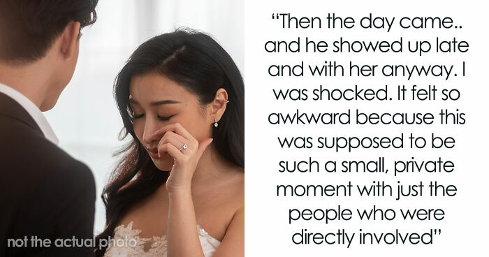 Dad Can’t Spend One Afternoon Without His GF, Daughter’s Wedding Ends Up Testing The Theory