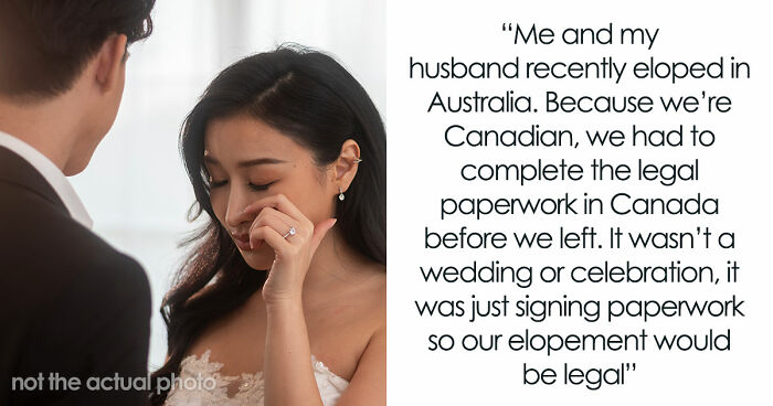 Dad Can’t Spend One Afternoon Without His GF, Daughter’s Wedding Ends Up Testing The Theory