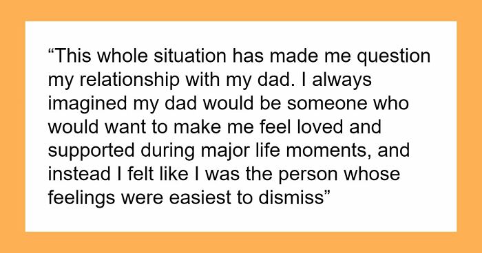 Dad Can’t Spend One Afternoon Without His GF, Daughter’s Wedding Ends Up Testing The Theory