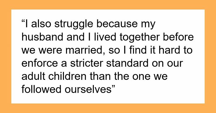 Woman Won’t Support Husband’s Plan To Charge Her Daughter’s Boyfriend Rent For Staying Over