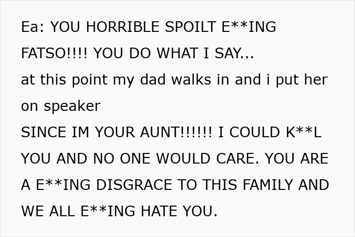 Greedy Aunt Pressures Teen To Give Up His Unclaimed Inheritance, Dad Quickly Puts Her In Her Place