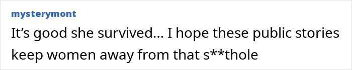 A comment regarding a model fighting for her life after a party attack, expressing hope for her survival. A comment regarding a model fighting for her life after a party attack, expressing hope for her survival.