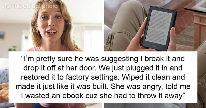 Mean SIL Wants “Back” Woman’s Kindle With All Her Library Of 10 Years, Receives It Factory-Reset
