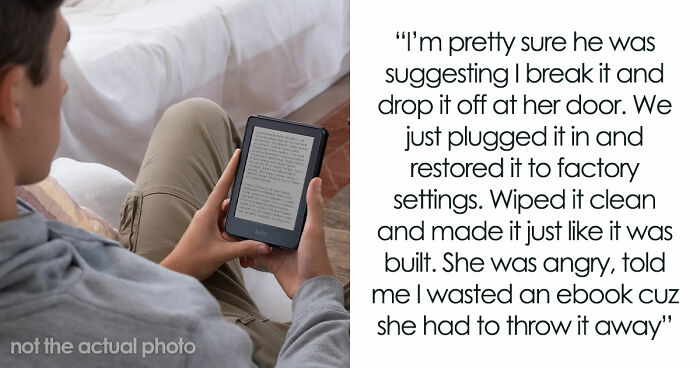 Mean SIL Wants “Back” Woman’s Kindle With All Her Library Of 10 Years, Receives It Factory-Reset