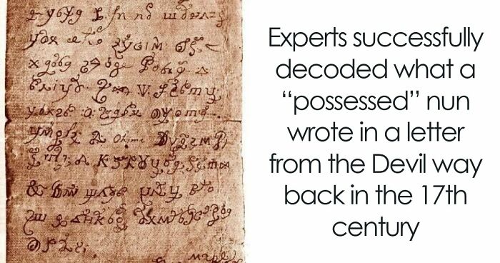 1676 Nun Claimed The Devil Dictated A Letter To Her, And Experts Finally Revealed Its Meaning