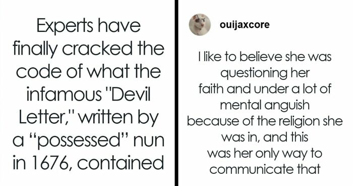 1676 Nun Claimed The Devil Dictated A Letter To Her, And Experts Finally Revealed Its Meaning