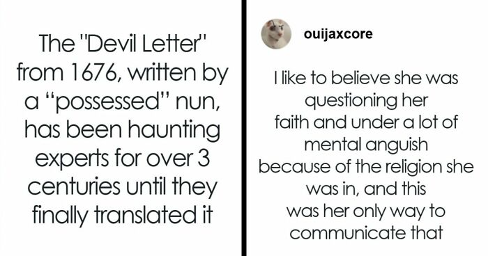 1676 Nun Claimed The Devil Dictated A Letter To Her, And Experts Finally Revealed Its Meaning
