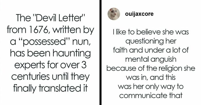1676 Nun Claimed The Devil Dictated A Letter To Her, And Experts Finally Revealed Its Meaning