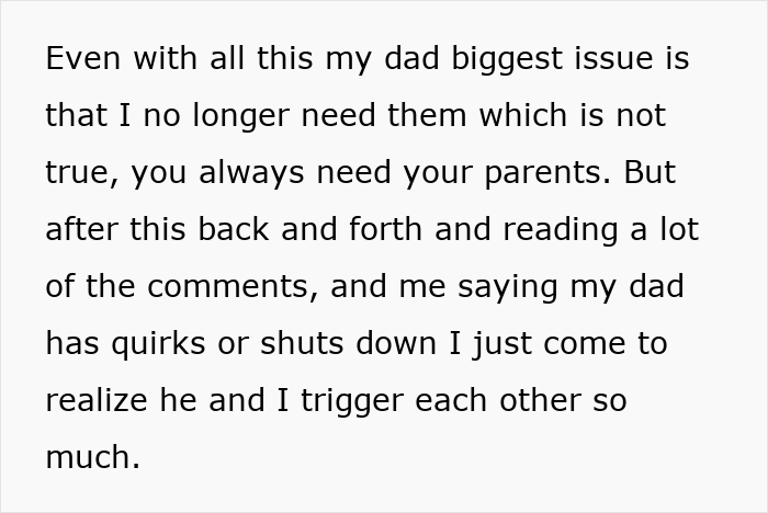 Dad Asks For $1K A Month While Daughter Covers Chores And Utilities, She Chooses The Door Instead Dad Asks For $1K A Month While Daughter Covers Chores And Utilities, She Chooses The Door Instead