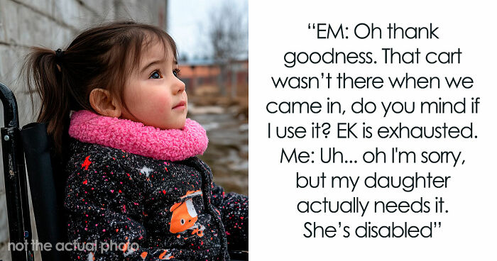 Karen Tries To Snatch Away Disabled Kid’s Special Cart, Mom Relieved As Stranger Comes To Her Rescue