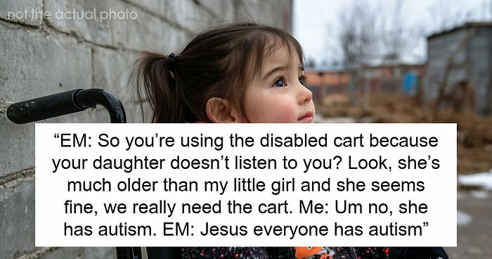 Karen Tries To Snatch Away Disabled Kid’s Special Cart, Mom Relieved As Stranger Comes To Her Rescue