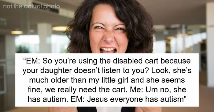 Karen Tries To Snatch Away Disabled Kid’s Special Cart, Mom Relieved As Stranger Comes To Her Rescue