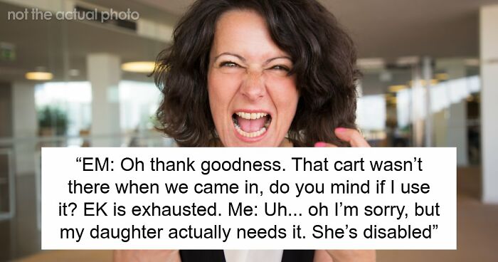 Karen Tries To Snatch Away Disabled Kid’s Special Cart, Mom Relieved As Stranger Comes To Her Rescue