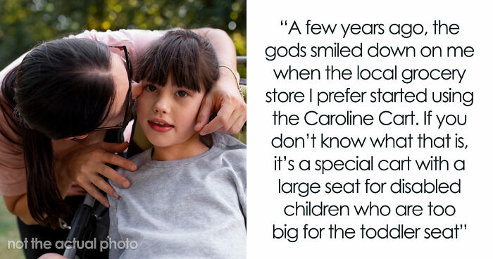 Karen Tries To Snatch Away Disabled Kid’s Special Cart, Mom Relieved As Stranger Comes To Her Rescue