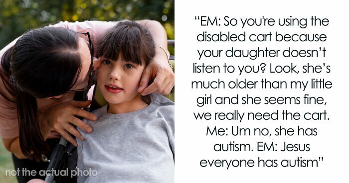 Karen Tries To Snatch Away Disabled Kid’s Special Cart, Mom Relieved As Stranger Comes To Her Rescue