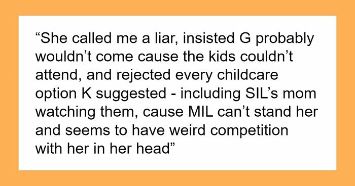 MIL Sparks Family Feud Over Childfree Wedding, Can’t Digest That Golden Son’s Kids Can’t Attend