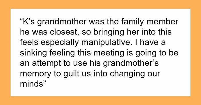MIL Sparks Family Feud Over Childfree Wedding, Can’t Digest That Golden Son’s Kids Can’t Attend
