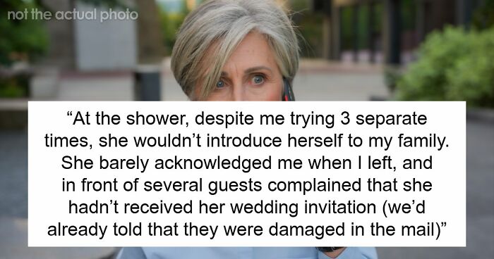 Entitled MIL Refuses To Respect Wedding Boundary, Then Tries Emotional Blackmail Through Relatives
