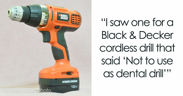 71 Hilariously Dumb Warning Labels That Make Common Sense Seem Surprisingly Uncommon