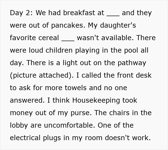 Wannabe Scam Artist Thinks She Can Complain Her Way Out Of A $6500 Vacation, Gets Reality Check