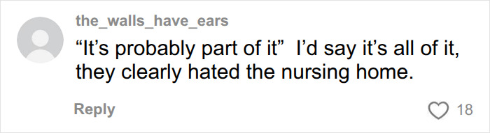 Comment about elderly couple escaping care home and their heartbreaking message. Comment about elderly couple escaping care home and their heartbreaking message.