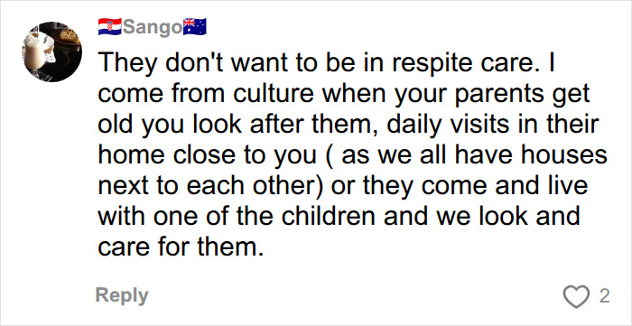 Sango comment on elderly couple escaping care home. They prefer living with family. Sango comment on elderly couple escaping care home. They prefer living with family.