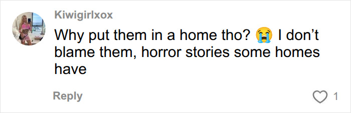 Kiwigirlxox comment expressing sadness about elderly couple in a care home. Kiwigirlxox comment expressing sadness about elderly couple in a care home.