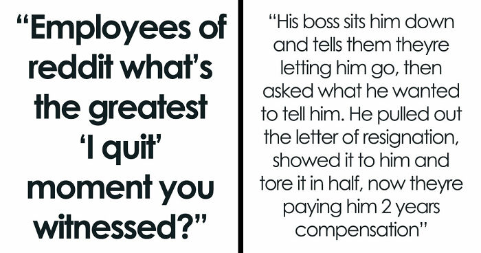 36 Employees Who Quit So Savagely, They Actually Deserve The “Best Resignation Award Ever”