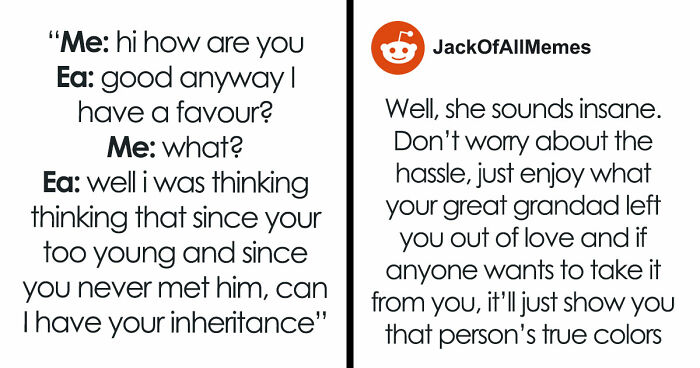 Entitled Relative Demands Teen’s Future Inheritance, Gets Disowned After Threatening His Life