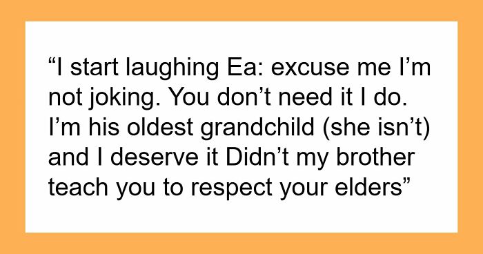 Entitled Relative Demands Teen’s Future Inheritance, Gets Disowned After Threatening His Life
