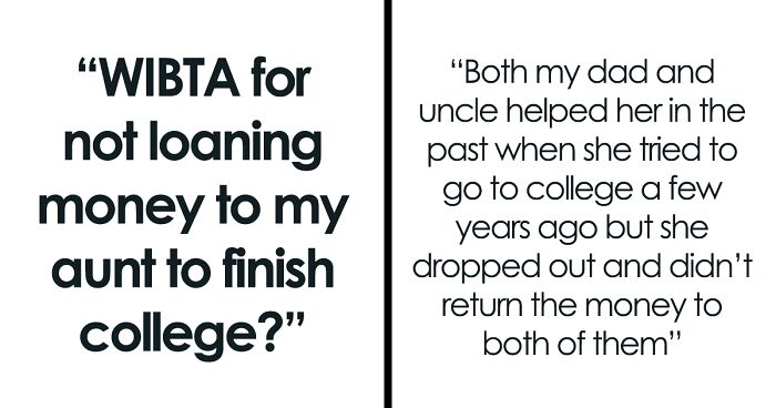 Man Thinks The Matter With Aunt Asking Him Money Is Done After He Denies Her But He’s Very Wrong