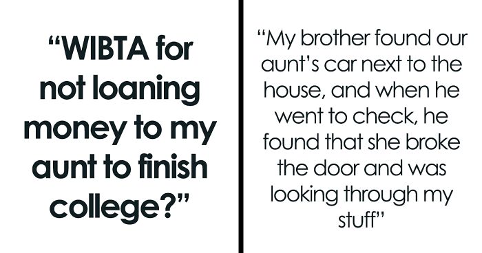 Man Thinks The Matter With Aunt Asking Him Money Is Done After He Denies Her But He’s Very Wrong