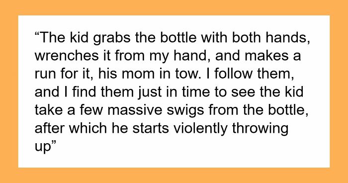 Karen Accuses Stranger Of Harming Her Kid Even When She Let Him Steal And Drink Alcohol-Spiked Cola