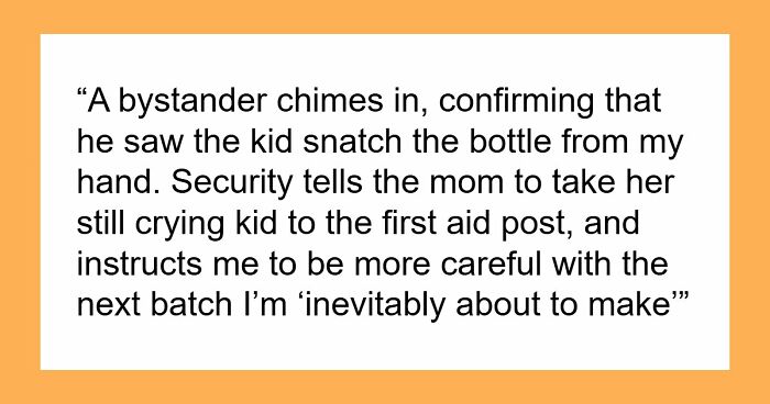 Karen Accuses Stranger Of Harming Her Kid Even When She Let Him Steal And Drink Alcohol-Spiked Cola