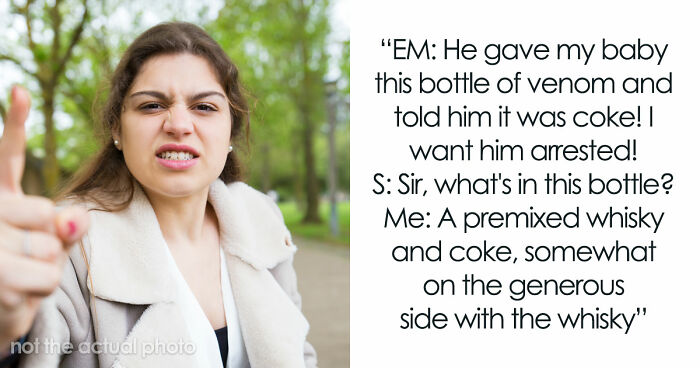 Karen Accuses Stranger Of Harming Her Kid Even When She Let Him Steal And Drink Alcohol-Spiked Cola
