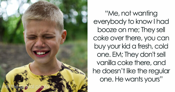Karen Accuses Stranger Of Harming Her Kid Even When She Let Him Steal And Drink Alcohol-Spiked Cola