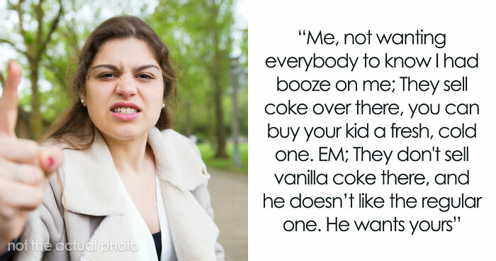 Karen Accuses Stranger Of Harming Her Kid Even When She Let Him Steal And Drink Alcohol-Spiked Cola
