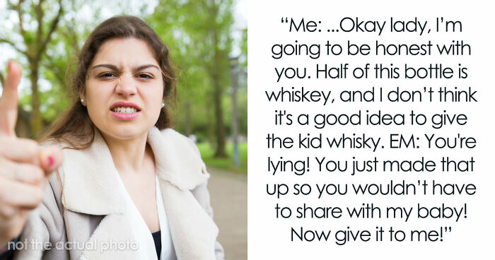 Karen Accuses Stranger Of Harming Her Kid Even When She Let Him Steal And Drink Alcohol-Spiked Cola