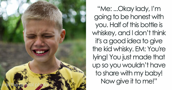 Karen Accuses Stranger Of Harming Her Kid Even When She Let Him Steal And Drink Alcohol-Spiked Cola