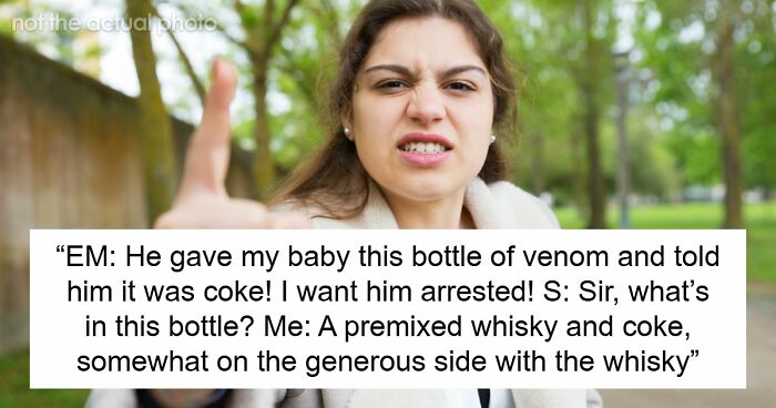 Karen Accuses Stranger Of Harming Her Kid Even When She Let Him Steal And Drink Alcohol-Spiked Cola
