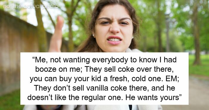 Karen Accuses Stranger Of Harming Her Kid Even When She Let Him Steal And Drink Alcohol-Spiked Cola