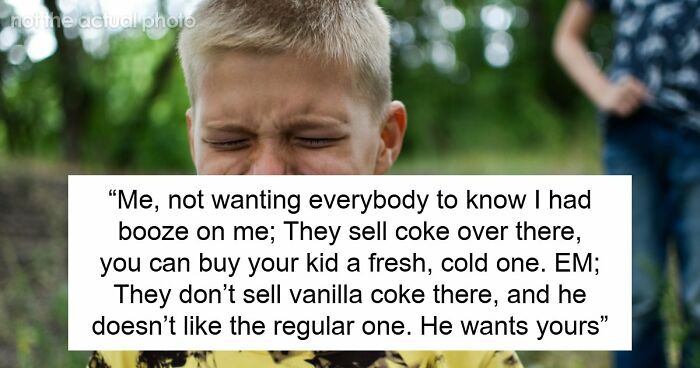Karen Accuses Stranger Of Harming Her Kid Even When She Let Him Steal And Drink Alcohol-Spiked Cola