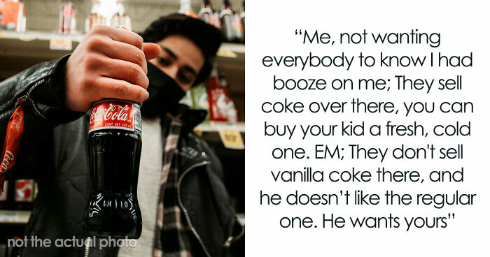 Karen Accuses Stranger Of Harming Her Kid Even When She Let Him Steal And Drink Alcohol-Spiked Cola