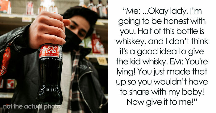 Karen Accuses Stranger Of Harming Her Kid Even When She Let Him Steal And Drink Alcohol-Spiked Cola