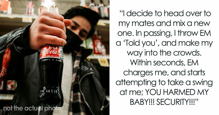 Karen Accuses Stranger Of Harming Her Kid Even When She Let Him Steal And Drink Alcohol-Spiked Cola