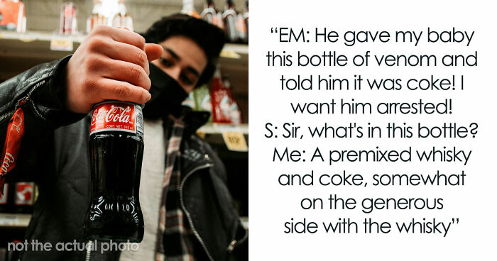 Karen Accuses Stranger Of Harming Her Kid Even When She Let Him Steal And Drink Alcohol-Spiked Cola