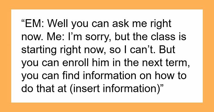 Entitled Mom Treats Community Class Like Free Daycare, Has The Nerve To Dump Kid There And Run Away