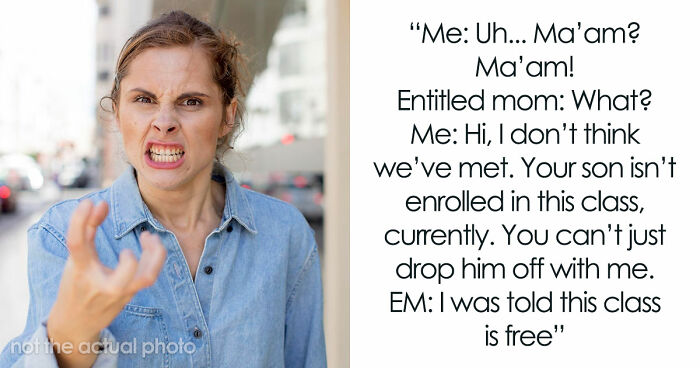 Entitled Mom Treats Community Class Like Free Daycare, Has The Nerve To Dump Kid There And Run Away