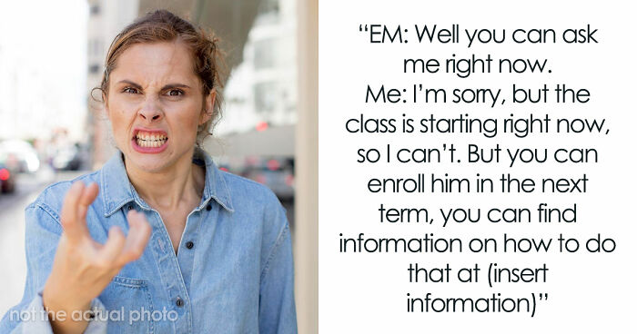 Entitled Mom Treats Community Class Like Free Daycare, Has The Nerve To Dump Kid There And Run Away