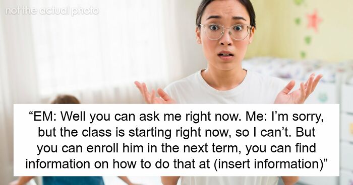 Entitled Mom Treats Community Class Like Free Daycare, Has The Nerve To Dump Kid There And Run Away